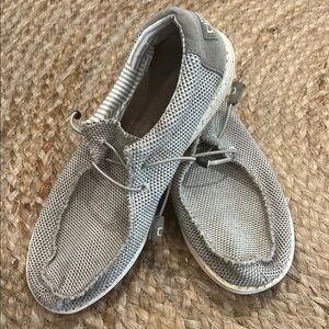 Men's Hey Dude Gray Casual Loafers